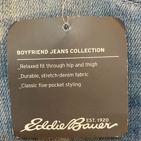 Eddie Bauer "Boyfriend" Jeans. Brand new with tags. Size 4 - Picture 10 of 10